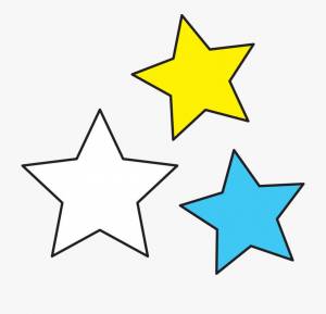 Раскраска звезда для детей #24 #312965