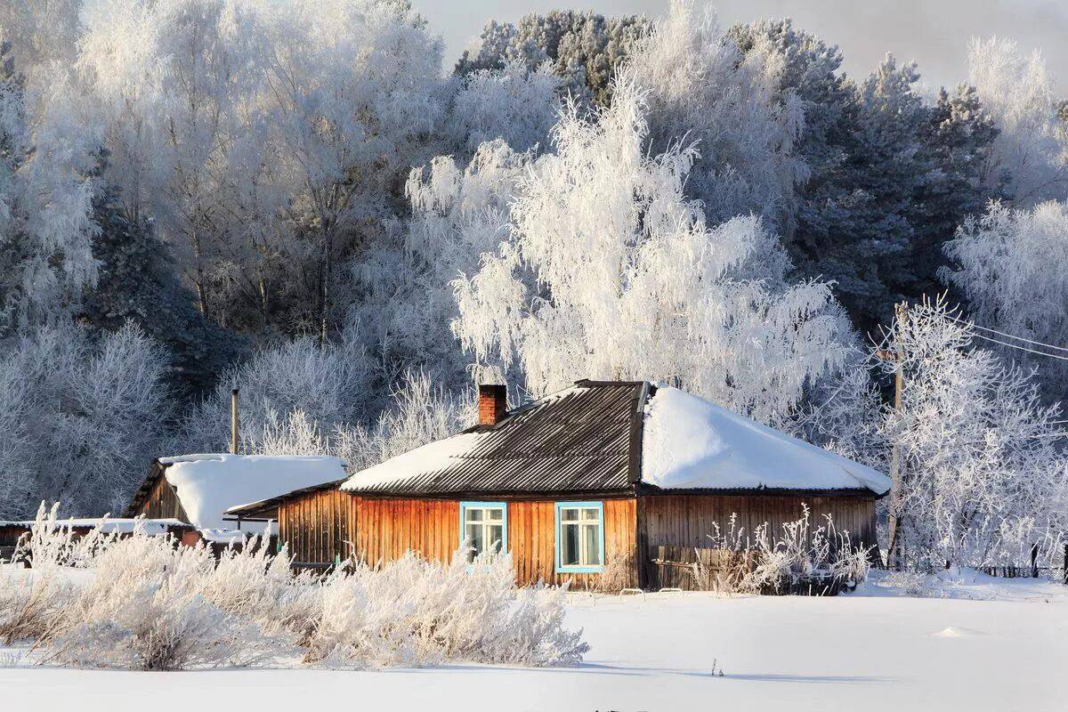Зимняя деревня #31