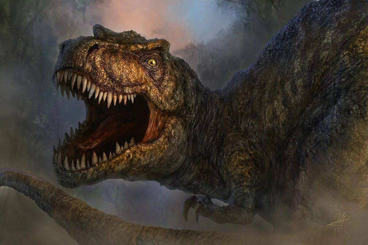 Злой динозавр #4