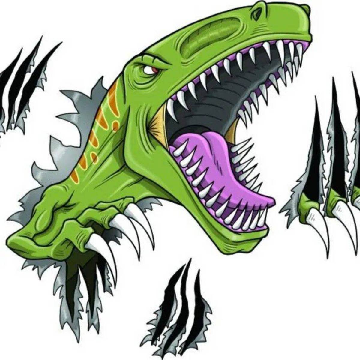 Злой динозавр #8