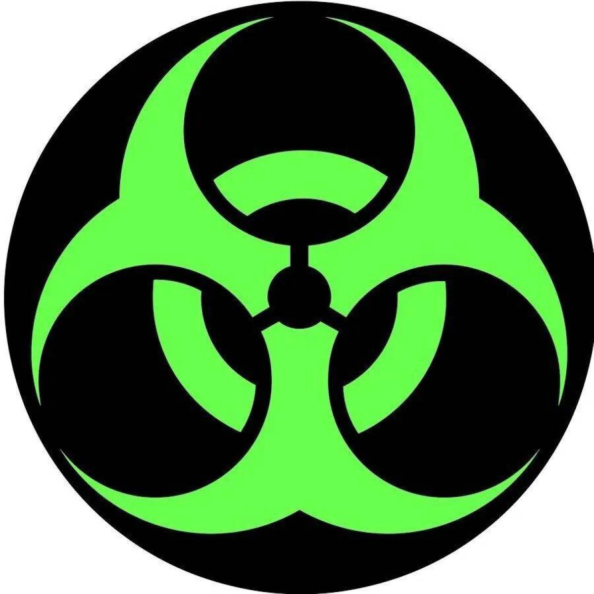 Знак радиации #19
