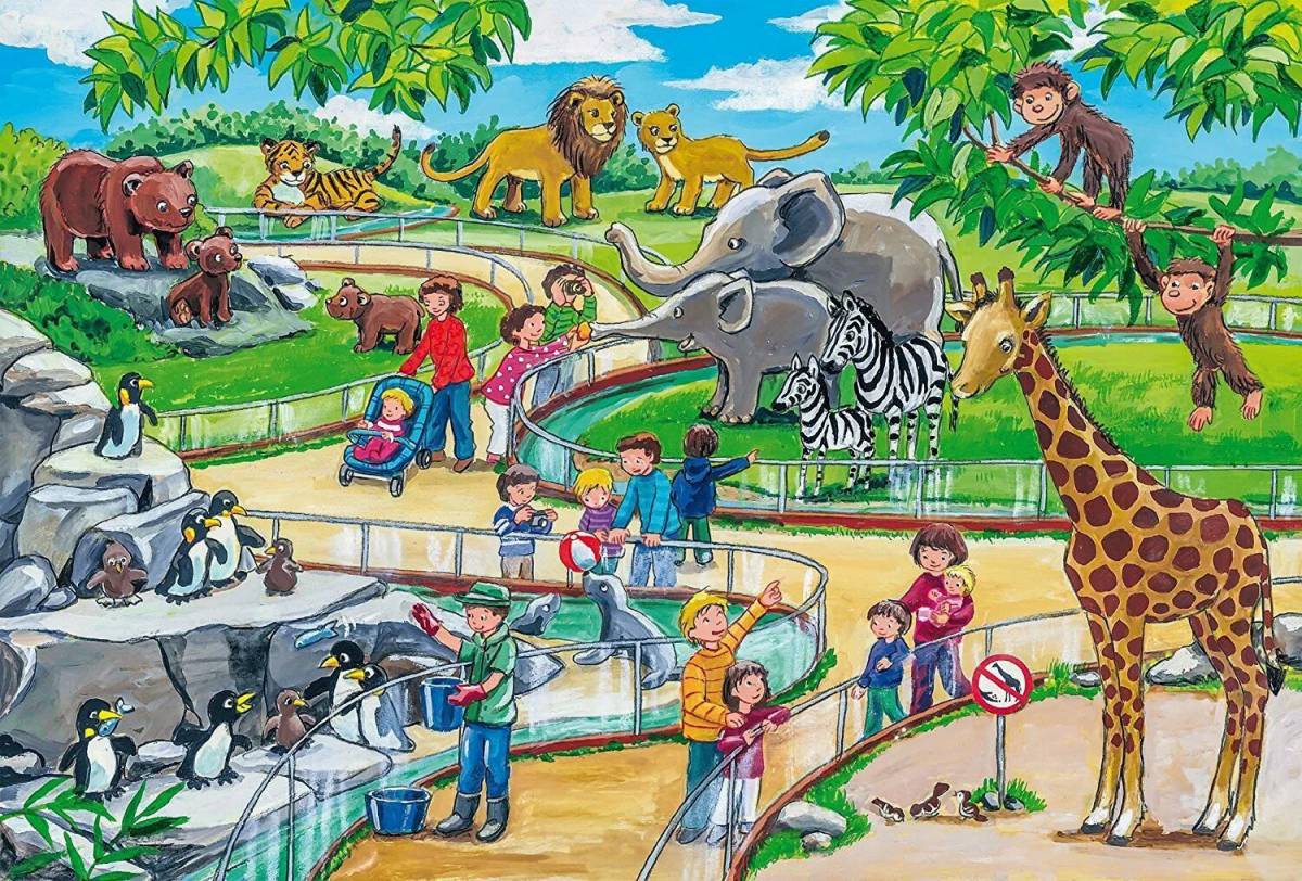 Зоопарк для детей 6 7 лет #13