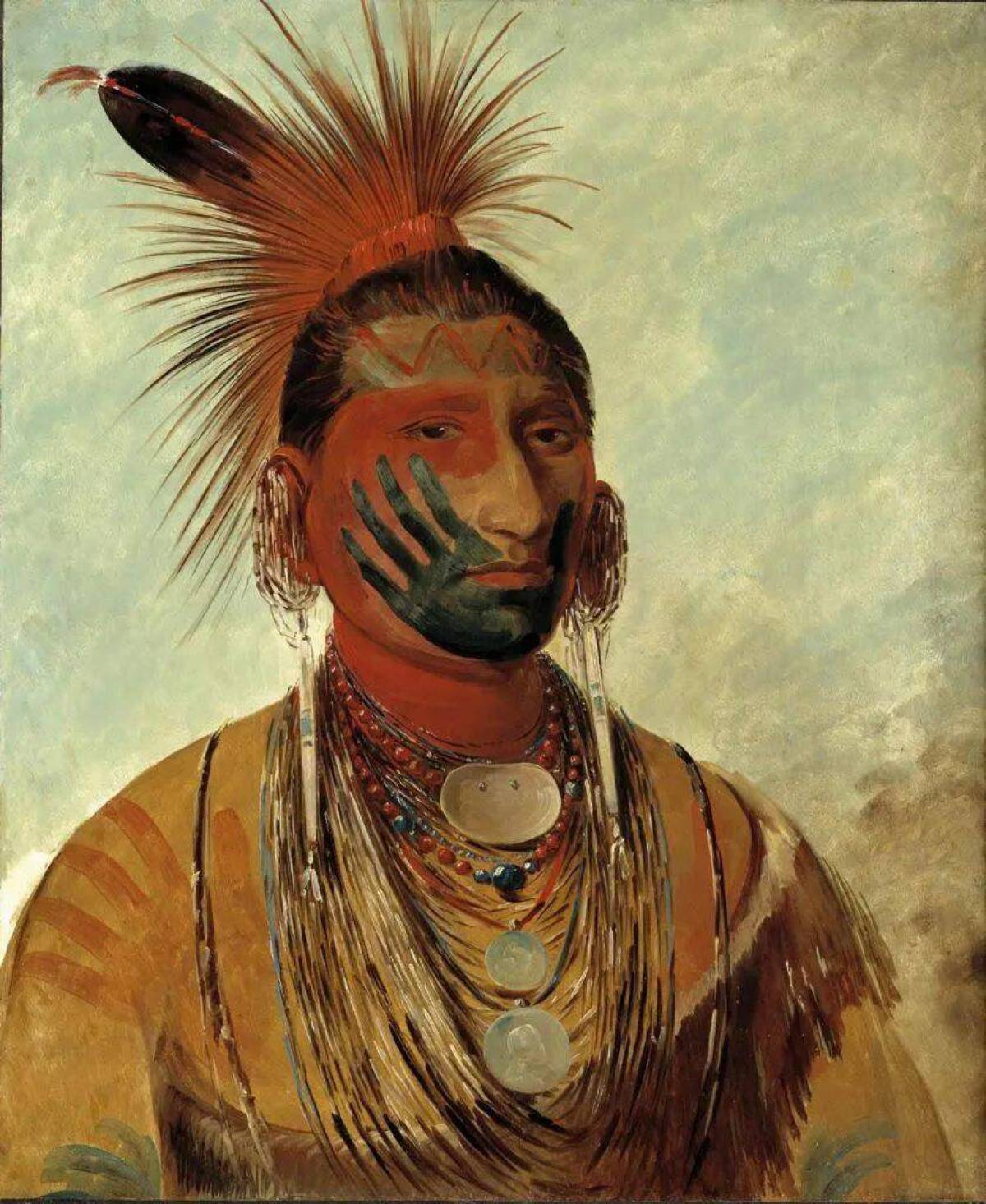 Индейцев на лице #6