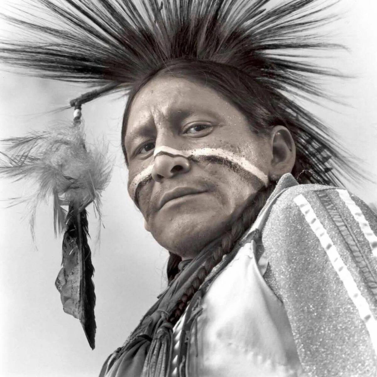 Индейцев на лице #16