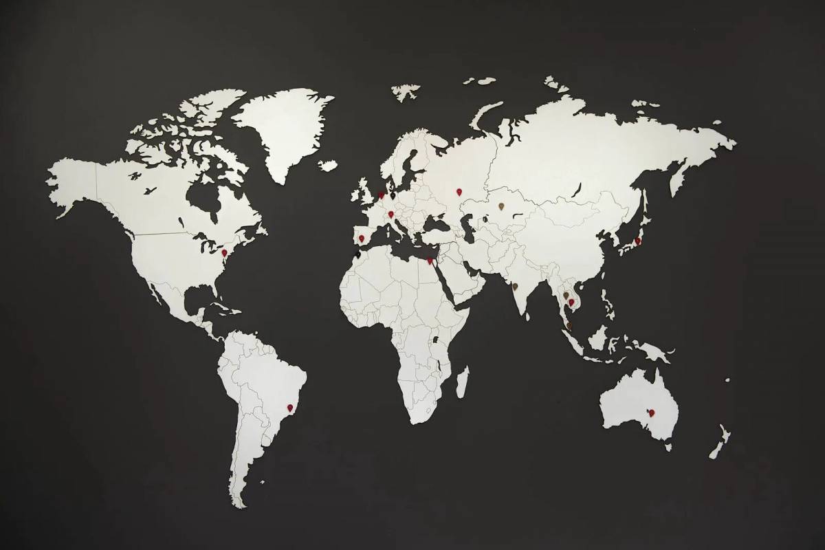 Карта мира политическая #31