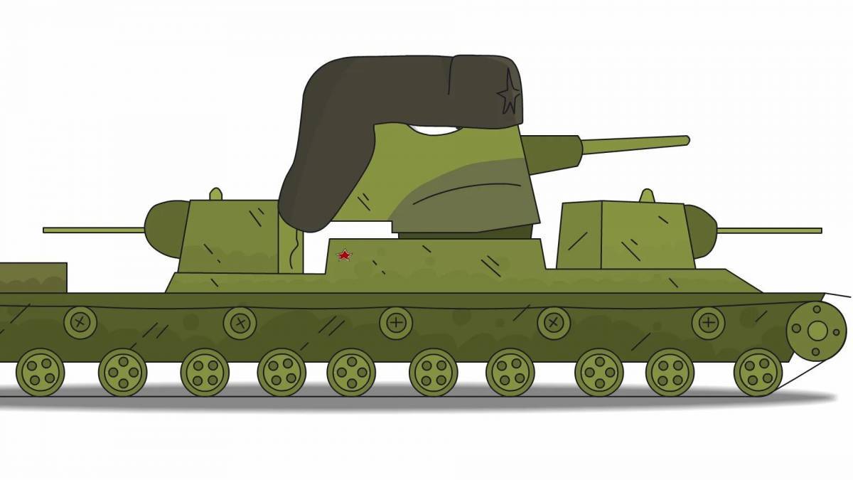 Кв 54 танк #20