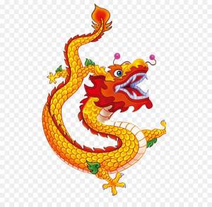 Раскраска китайский дракон для детей #2 #340696