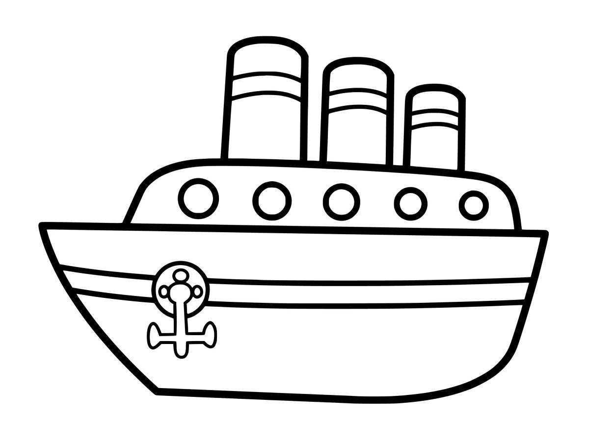 Кораблик для детей 5 6 лет #34