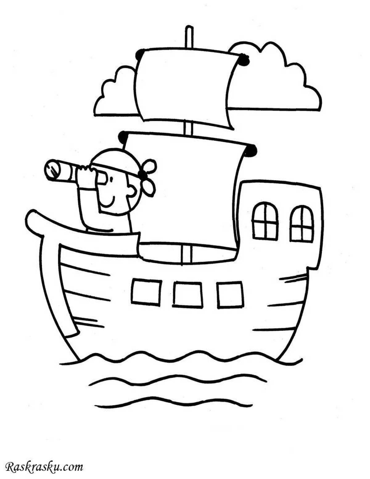 Кораблик для детей 6 7 лет #5