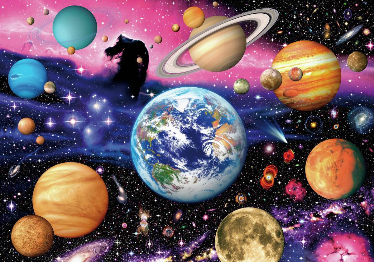 Космос и планеты для детей #2
