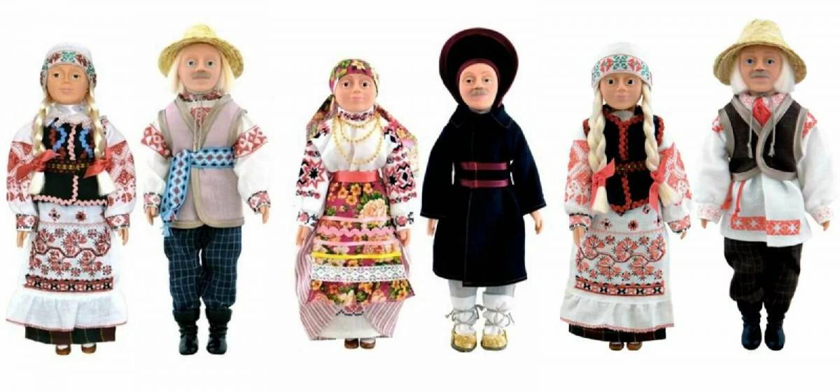 Костюм белорусский национальный для детей #30