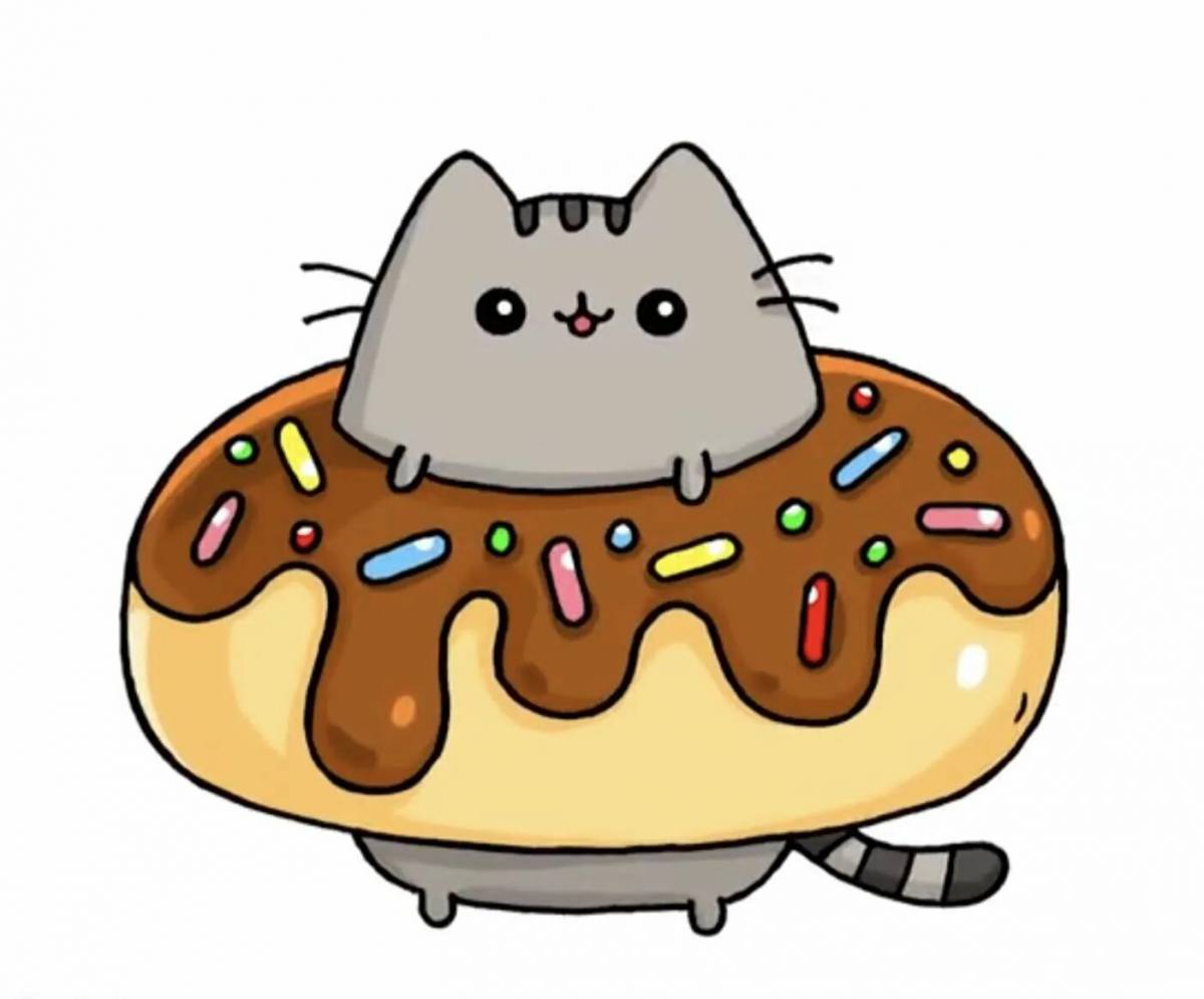 Котик пончик #1