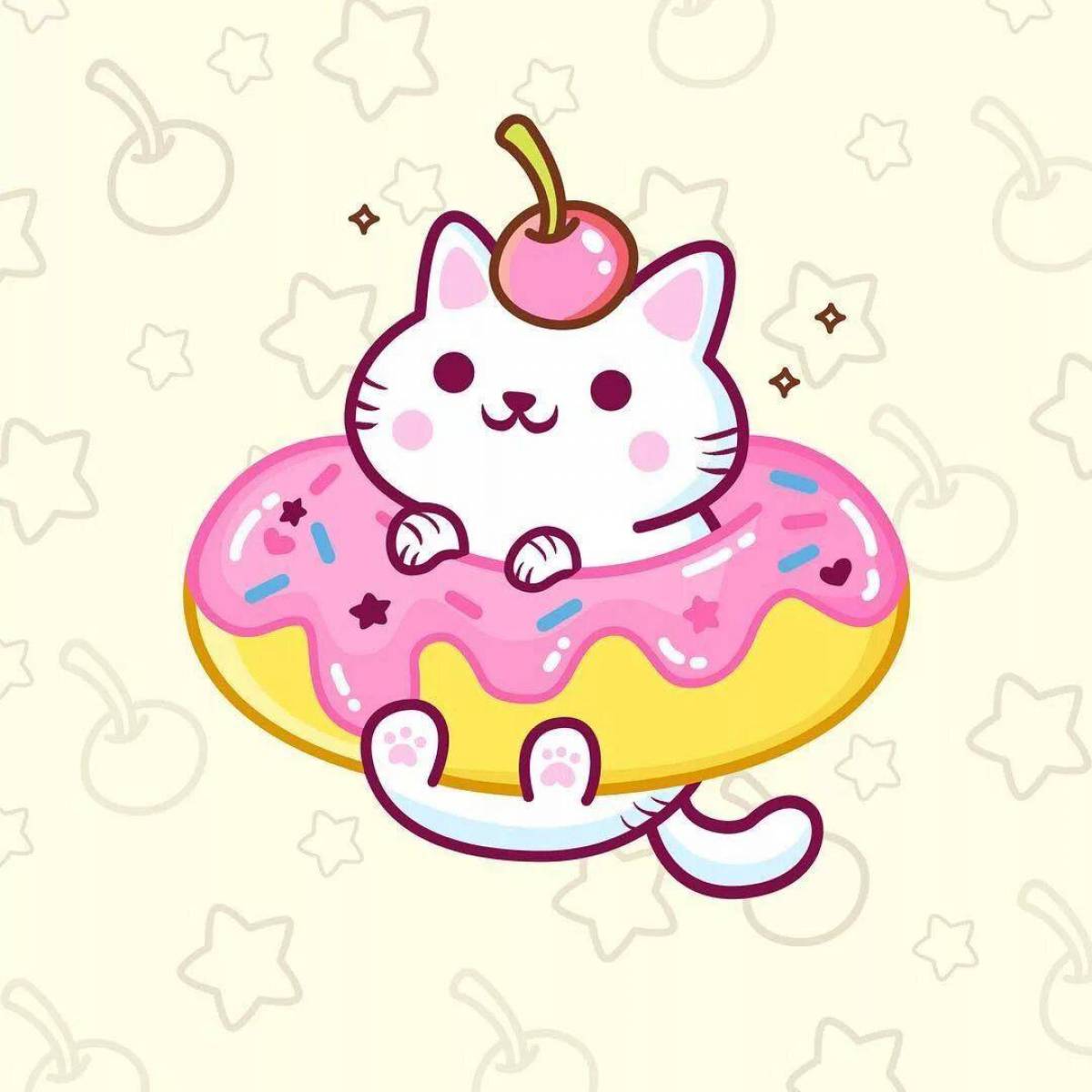 Котик пончик #2
