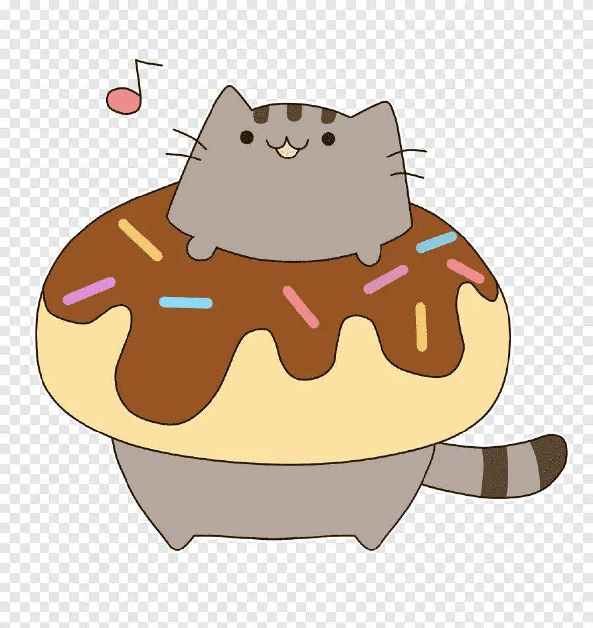 Котик пончик #4