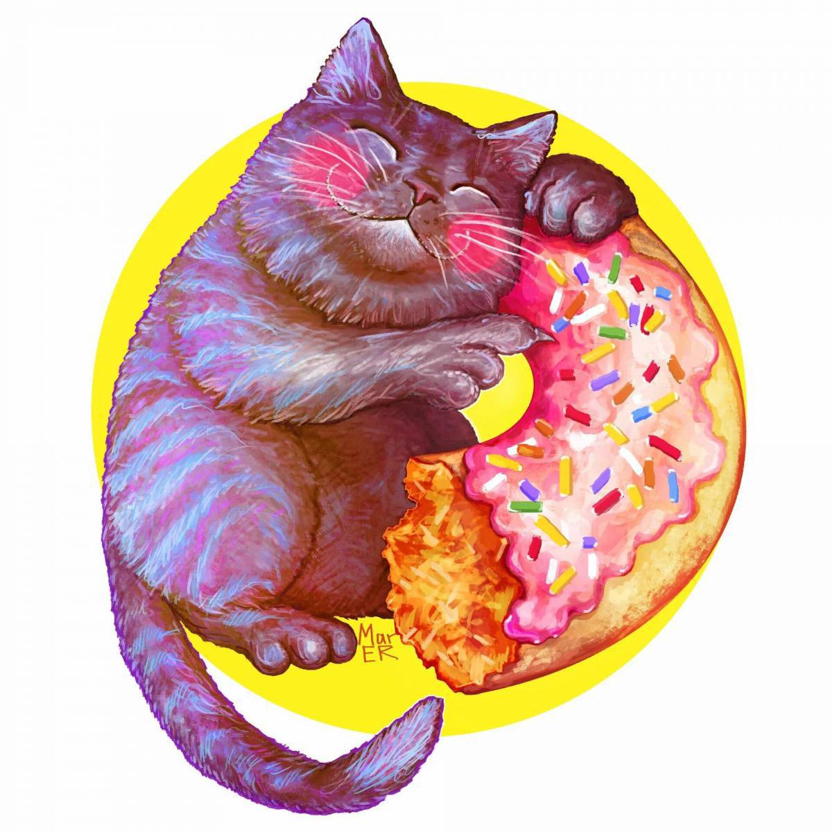 Котик пончик #6