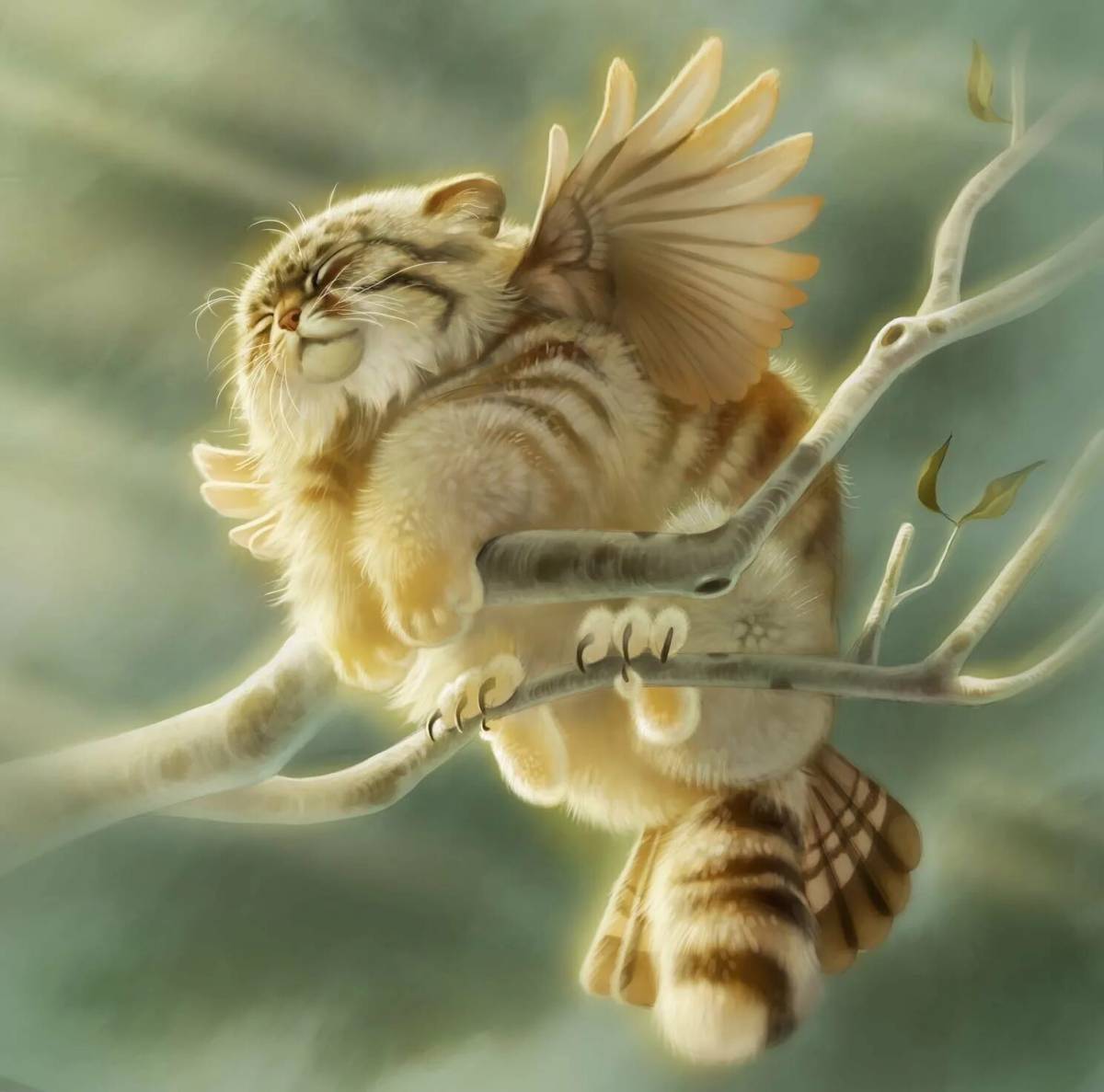 Котик с крыльями #36