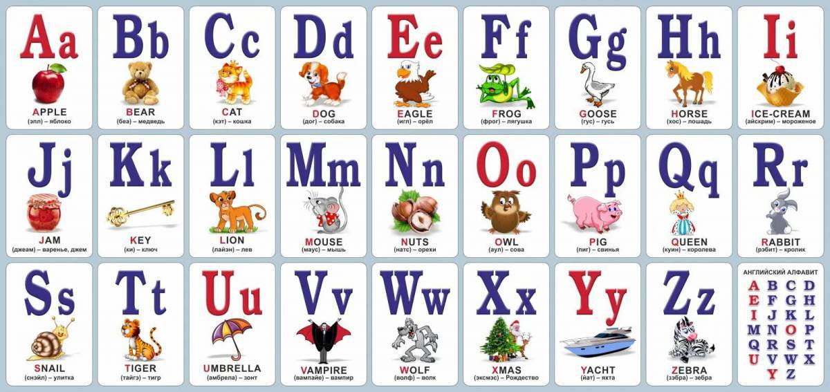 Английский алфавит для детей 2 класс #3