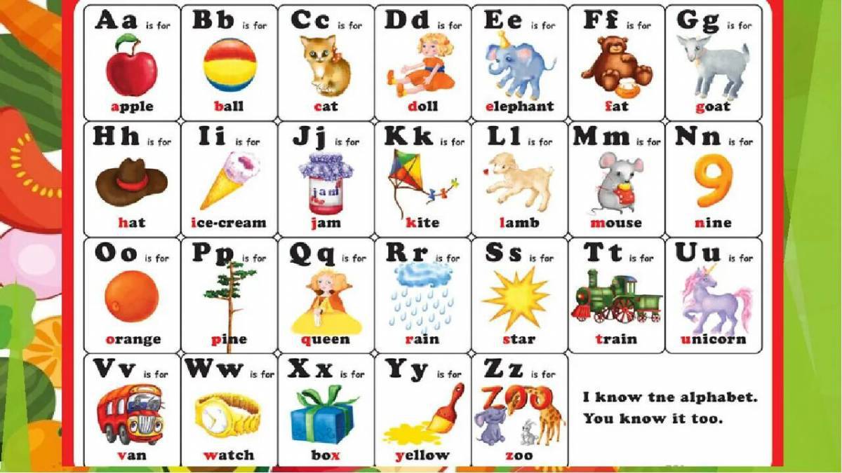 Английский алфавит для детей 2 класс #24