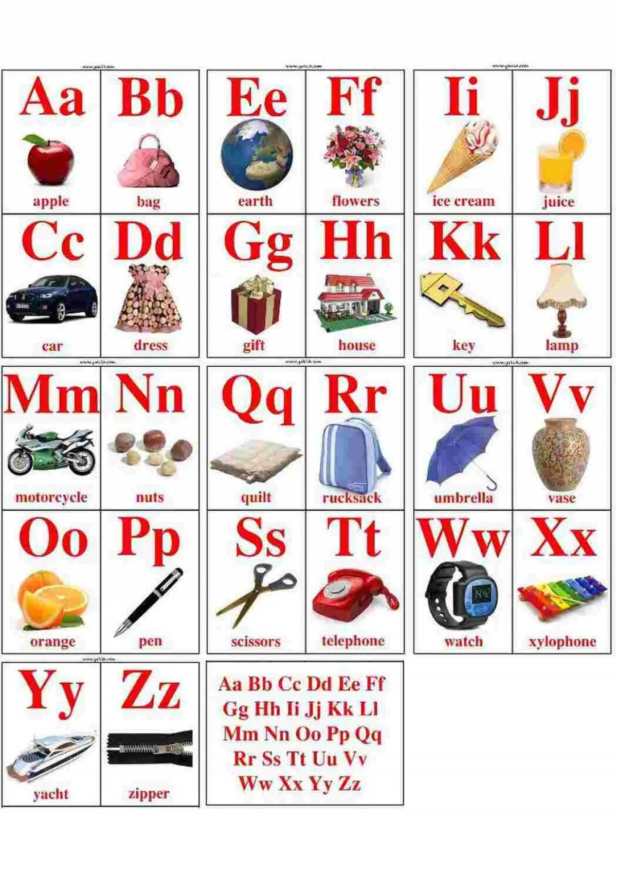 Английский алфавит для детей 2 класс #32