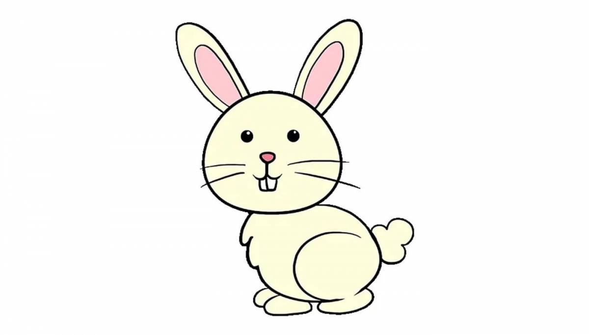 Кролик рисунок #22