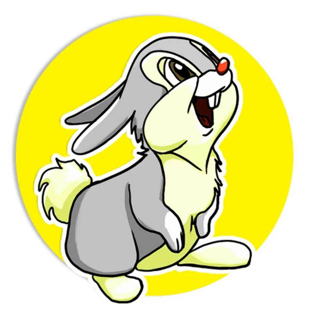 Кролик рисунок #31