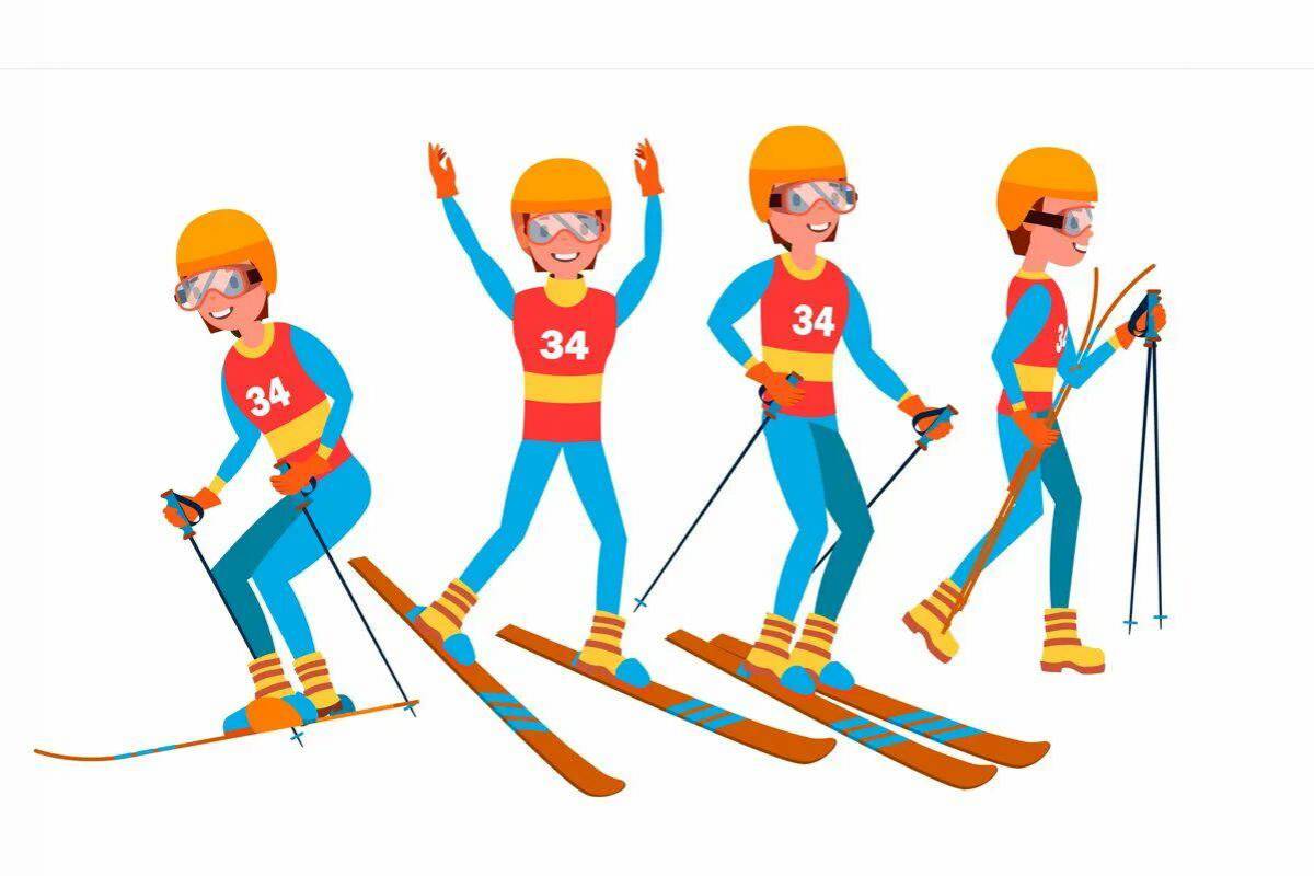 Лыжник для малышей #6