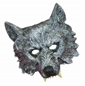 Раскраска маска волка #25 #384455