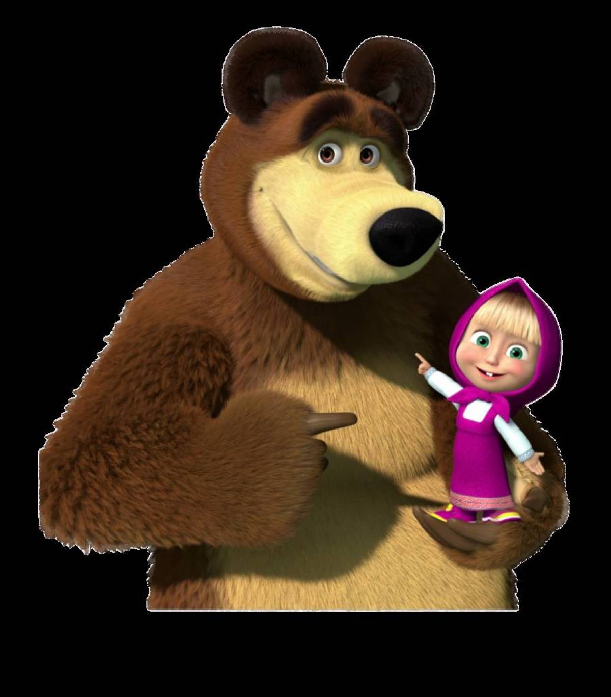 Маша и медведь в формате #24