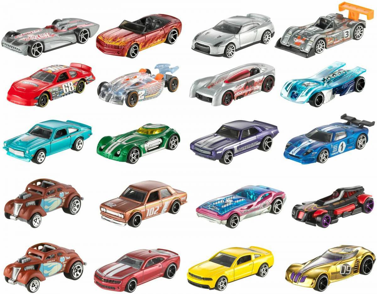 Машинки для мальчиков цветные #28