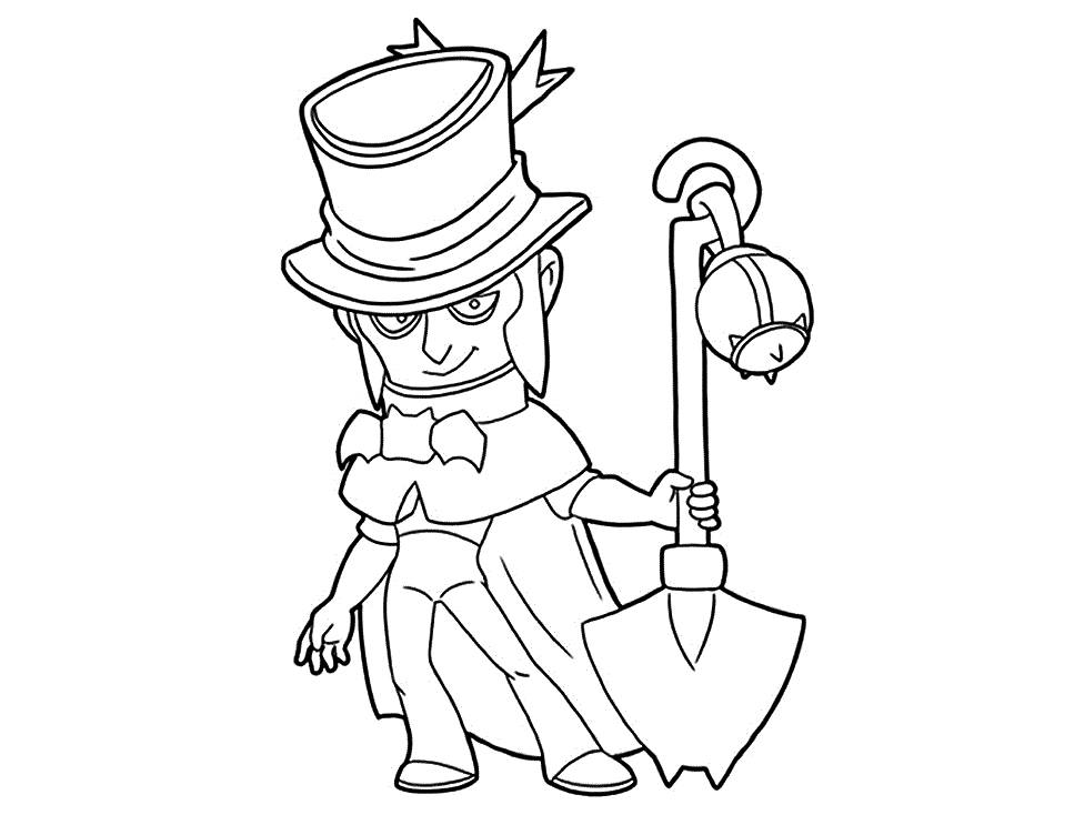 Mortis coloring page