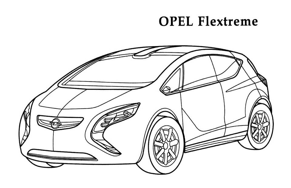 Photo Opel drawing
