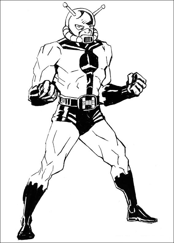Ant-Man coloring page