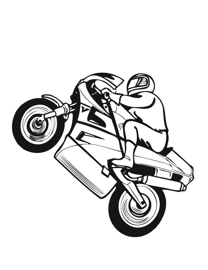 Racing motorcycle