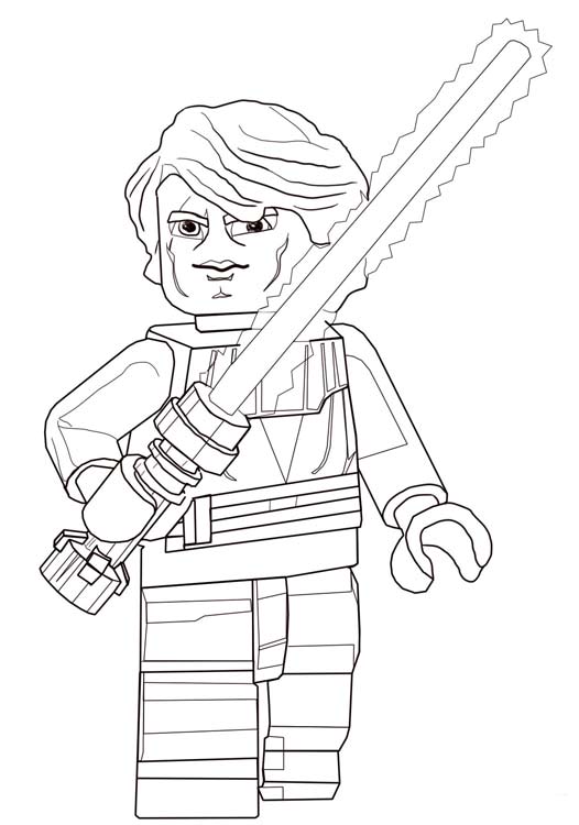 Photo Lego star wars coloring pages