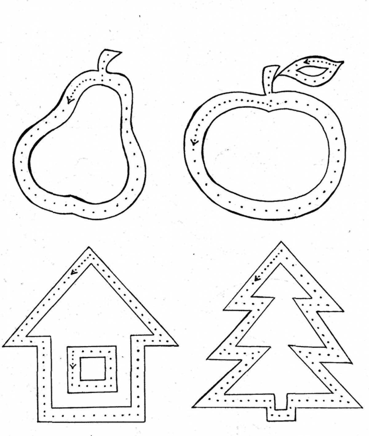 4 года вырезание. Обводка и штриховка для дошкольников. Графические задания для малышей. Мелкая моторика штриховка. Обводка и штриховка предметных рисунков.
