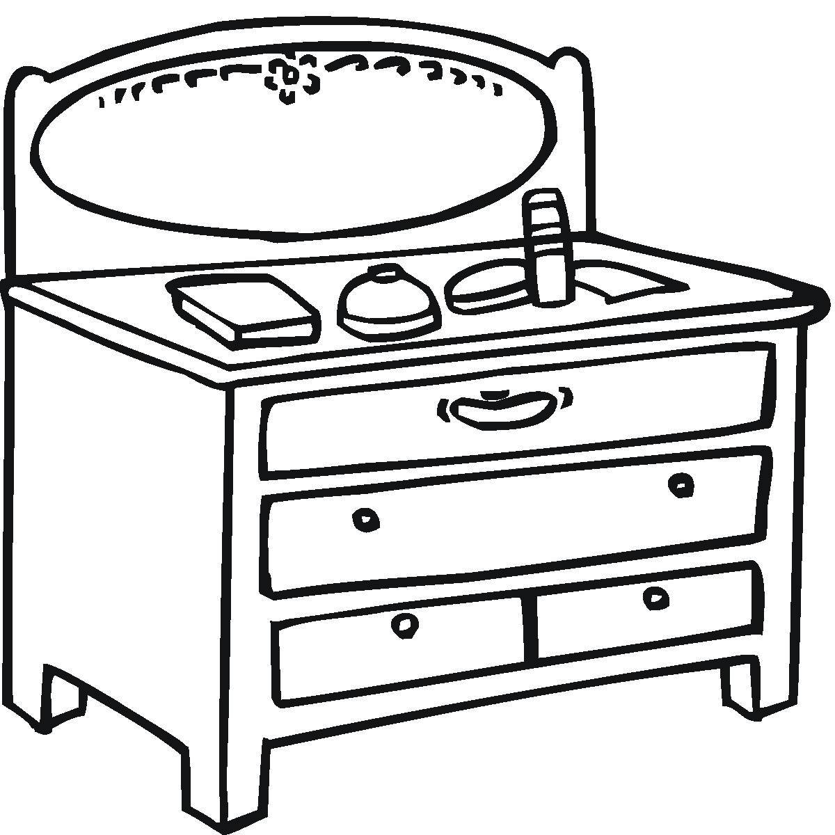 Photo Furniture coloring pages