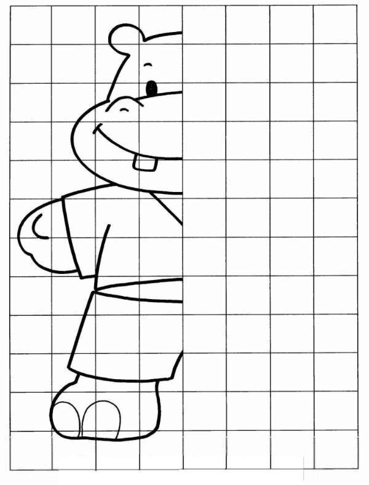 Симметричное рисование для детей