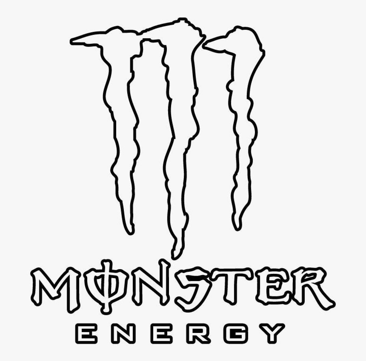 Логотип Энергетика монстр