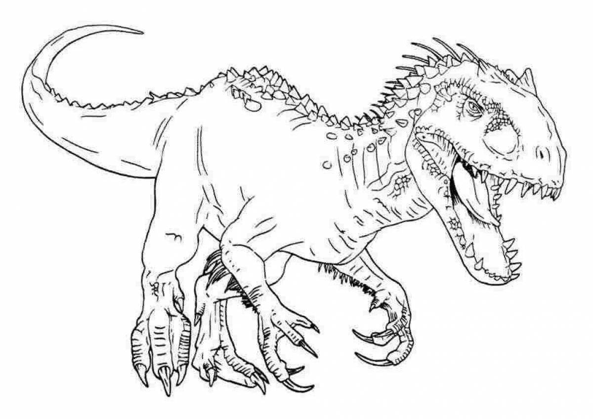 Indominus rex drawing realistic
