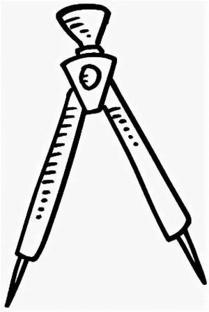 Циркуль рисунок для детей
