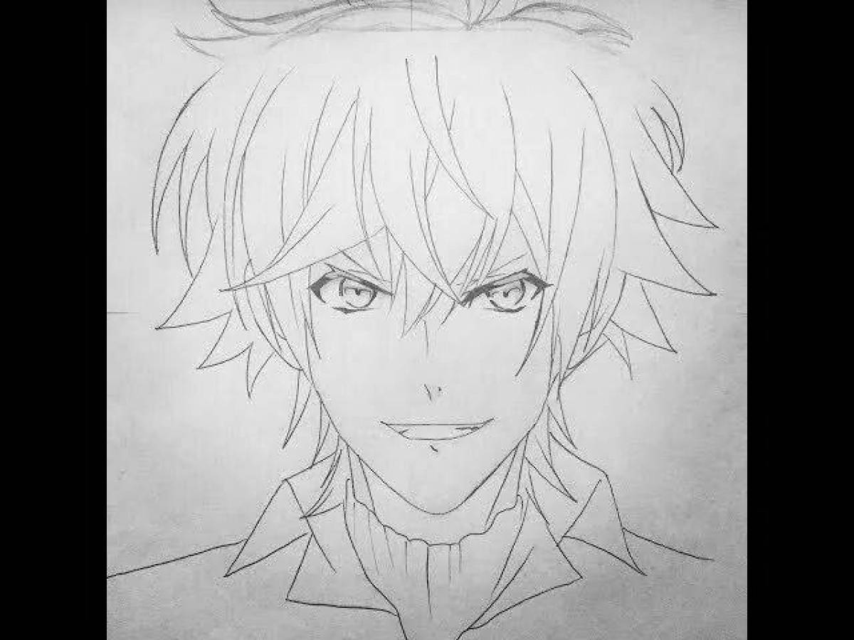 Luminous ayato coloring book