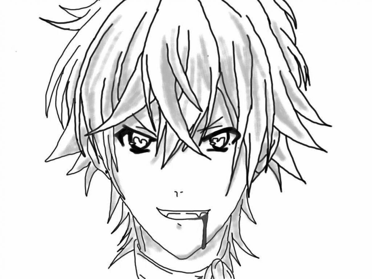 Ayato shining coloring book