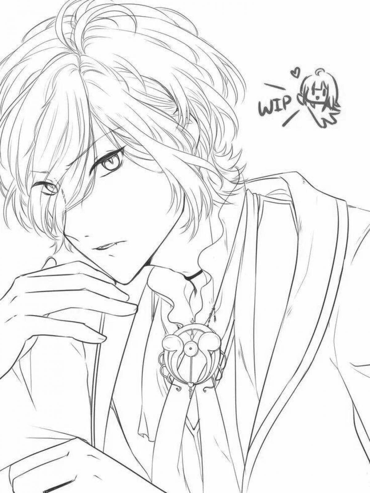 Ayato coloring book