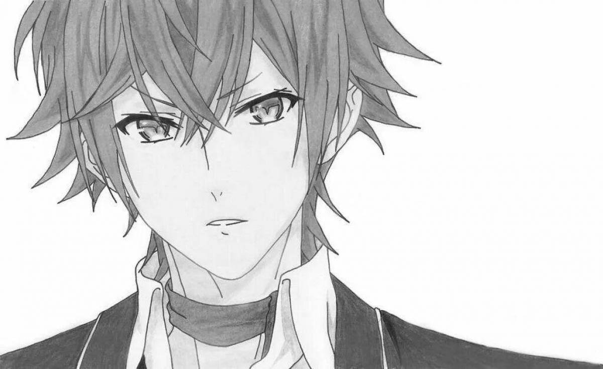 Luminous ayato coloring book