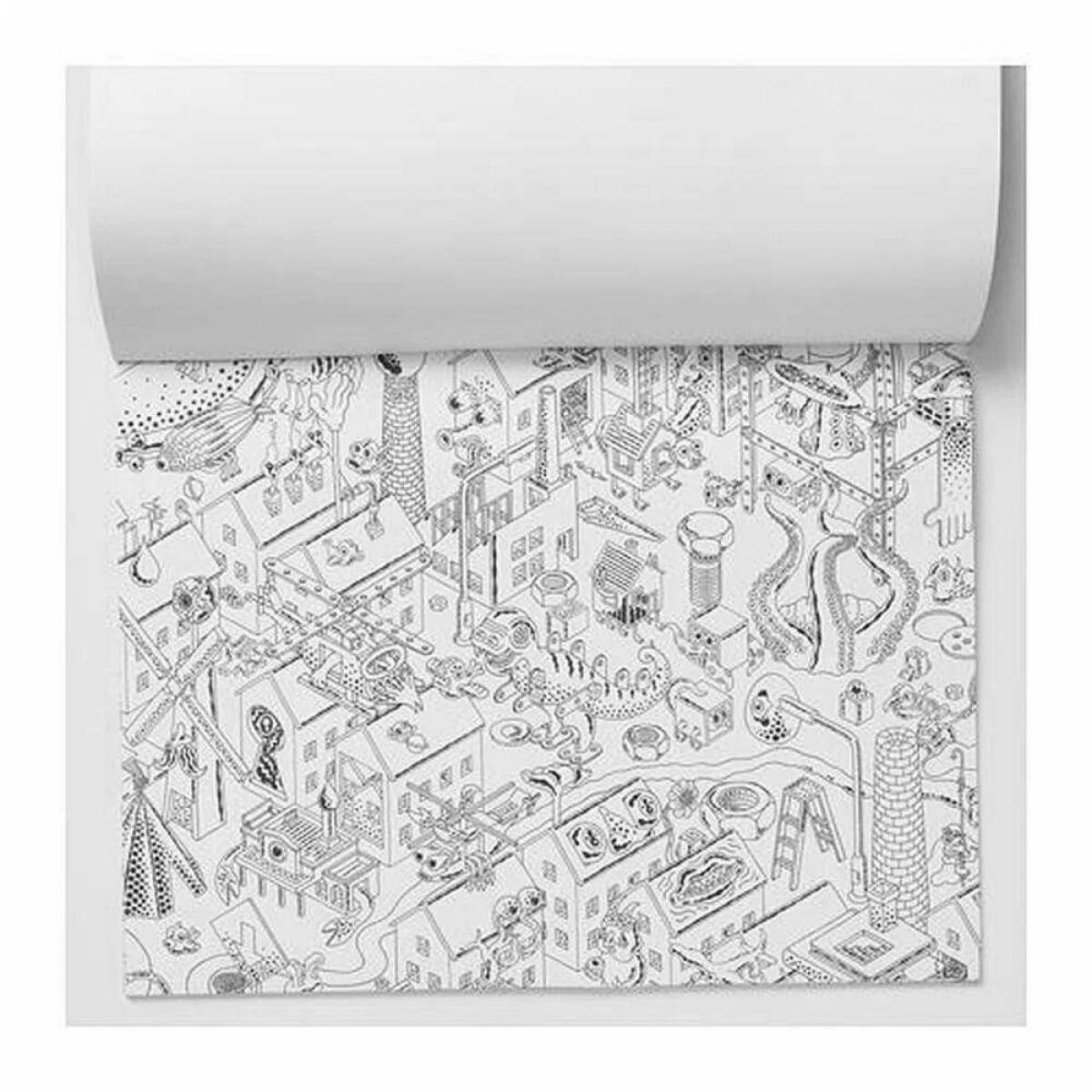 Ikea fun coloring book