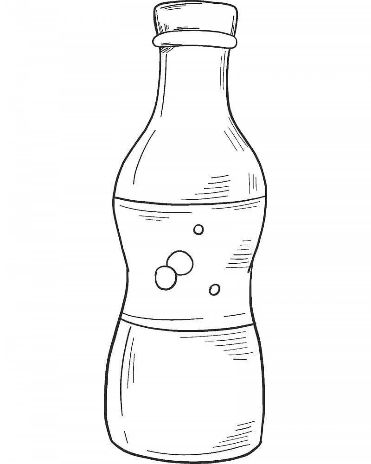 Фото Radiant coloring page soda