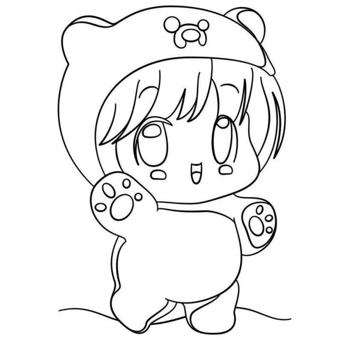 Kigurumi fun coloring