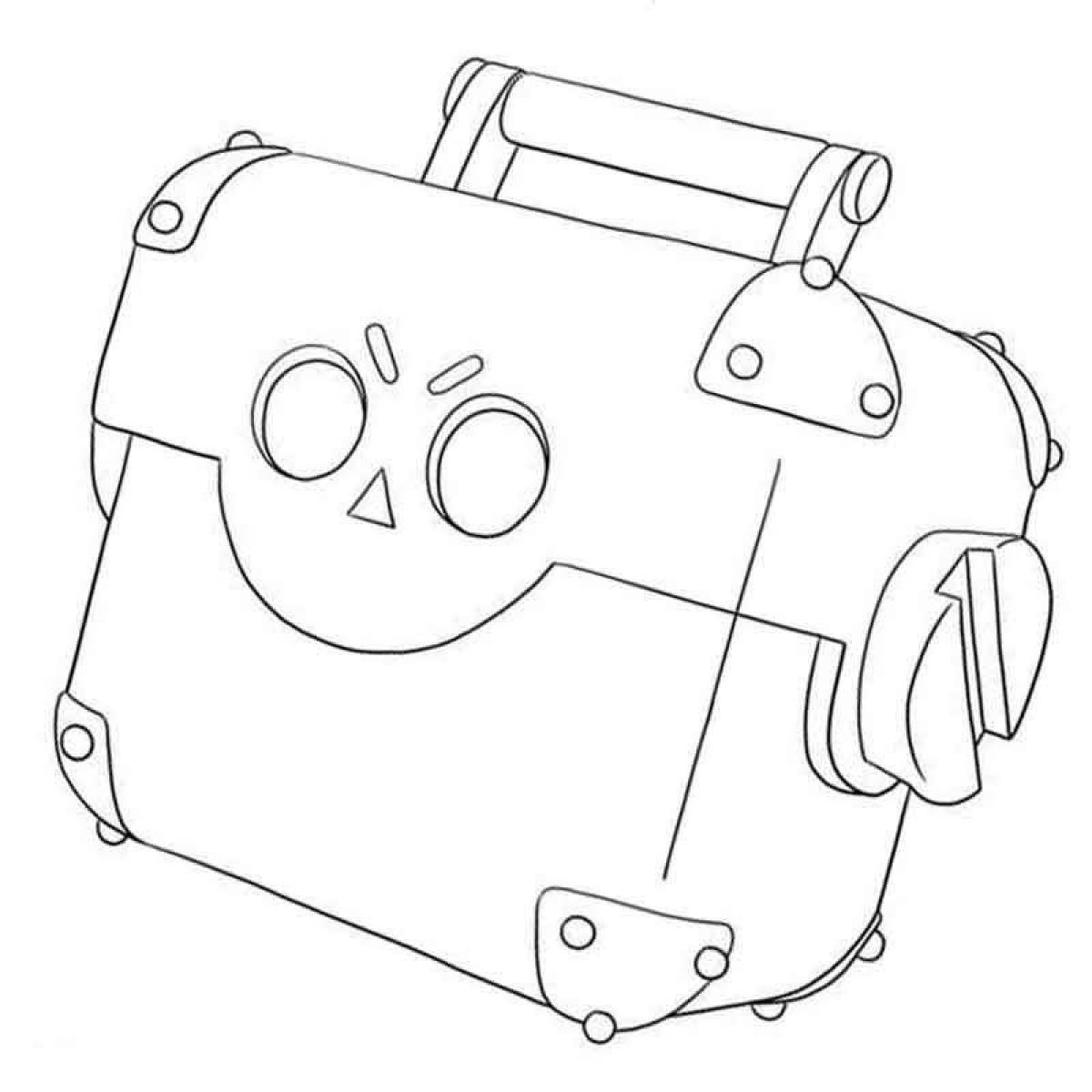 Раскраска Яркая раскраска росток