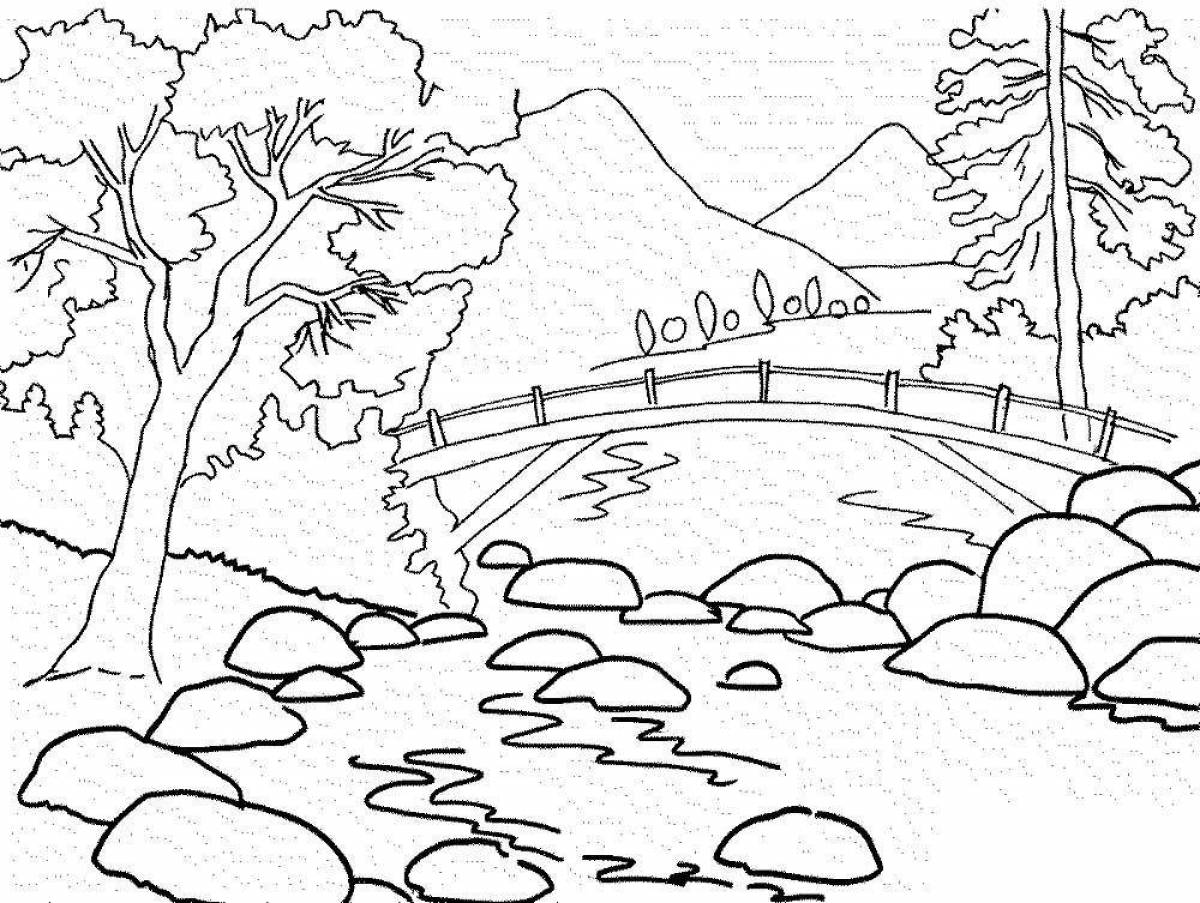 Colorful tabiqat coloring page
