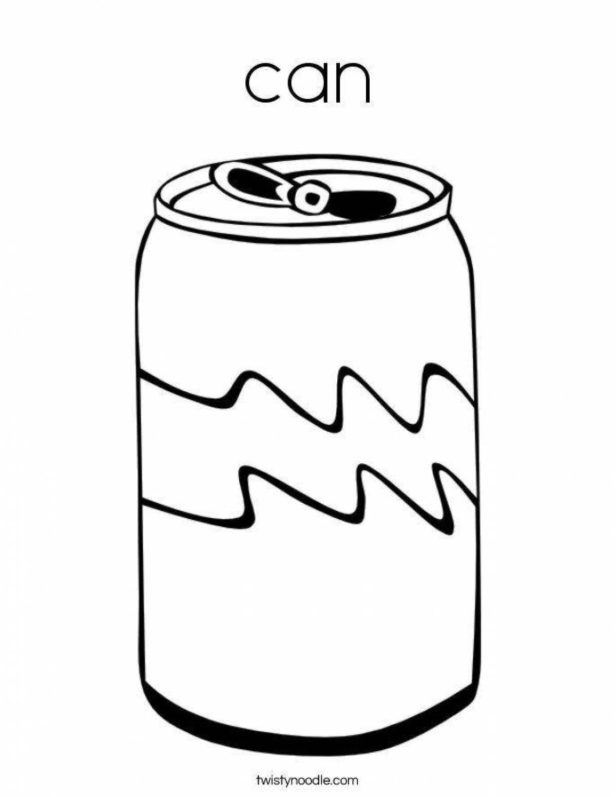 Amazing pepsi coloring page